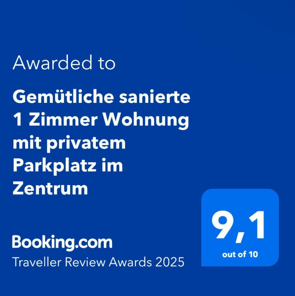 Gemuetliche Sanierte 1 Zimmer Wohnung Mit Privatem Parkplatz Im Zentrum 基尔 外观 照片
